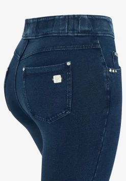 Freddy Pantalone jeggings skinny vita media in jersey denim-Donna Jeans E Pantaloni|Tutti I Pantaloni