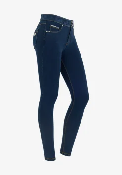 Freddy Pantalone jeggings skinny vita media in jersey denim-Donna Jeans E Pantaloni|Tutti I Pantaloni