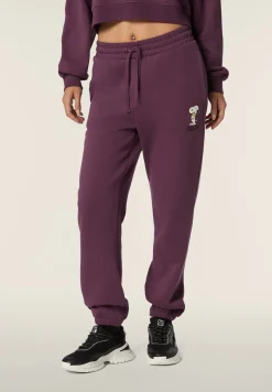 Freddy Pantalone jogger donna in felpa con piccola stampa Snoopy-Donna Pantaloni Sportivi|Tutti I Pantaloni
