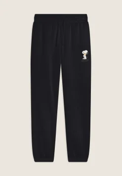 Freddy Pantalone jogger donna in felpa con piccola stampa Snoopy-Donna Pantaloni Sportivi|Tutti I Pantaloni