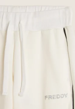 Freddy Pantalone Regular con Gamba Dritta e bordature a contrasto-Donna Padel|Pilates