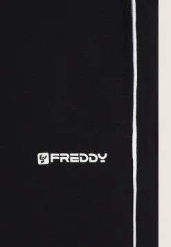Freddy Pantalone Regular con Gamba Dritta e bordature a contrasto-Donna Padel|Pilates