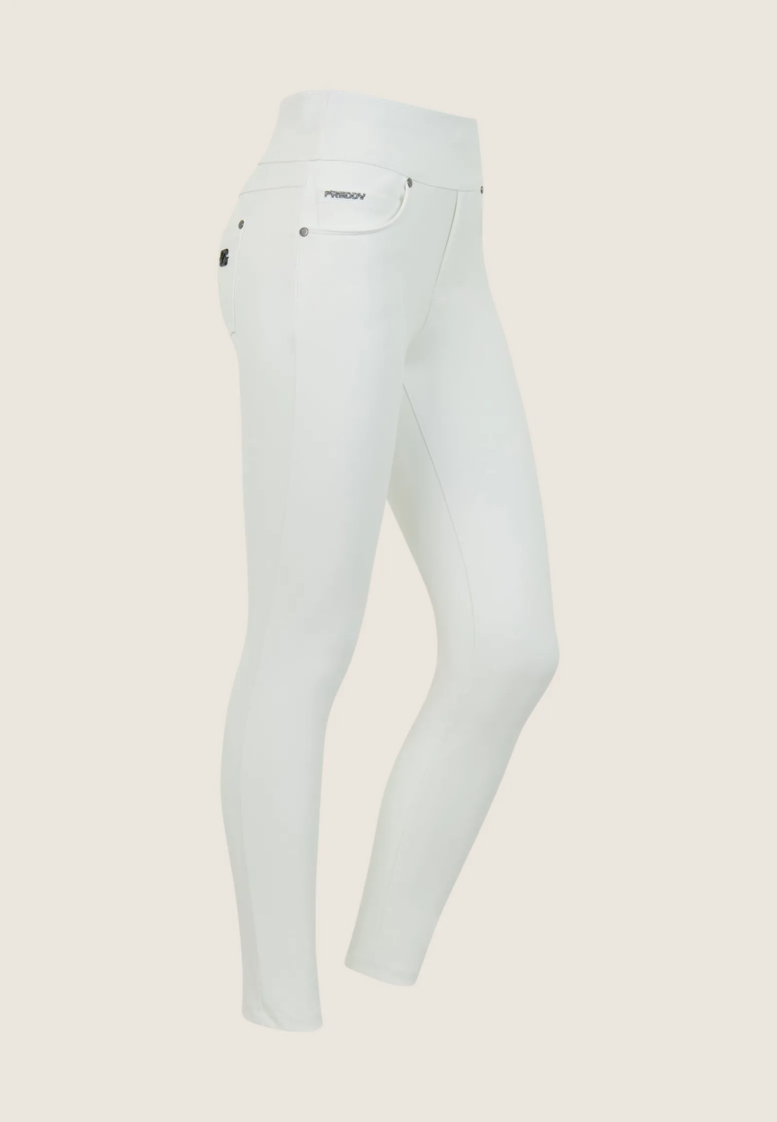 Freddy Pantalone skinny vita media senza bottoni in similpelle-Donna Jeans E Pantaloni|Tutti I Pantaloni
