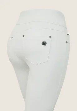 Freddy Pantalone skinny vita media senza bottoni in similpelle-Donna Jeans E Pantaloni|Tutti I Pantaloni