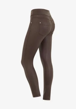 Freddy Pantalone skinny vita media senza bottoni in similpelle-Donna Jeans E Pantaloni|Tutti I Pantaloni