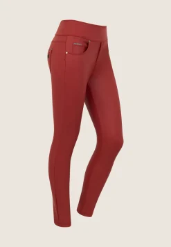 Freddy Pantalone skinny vita media senza bottoni in similpelle-Donna Jeans E Pantaloni|Tutti I Pantaloni