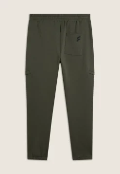 Freddy Pantalone Sportivo da Uomo con Tasche Zippate sui fianchi-Uomo Pantaloni Sportivi
