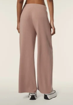 Freddy Pantalone wide leg in felpa viscosa effetto tricot-Donna Pantaloni Sportivi|Tutti I Pantaloni