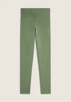 Freddy Pantaloni 7/8 donna Vita Alta con logo maculato sul fondo-Donna Fitness|Pantaloni Sportivi