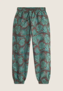 Freddy Pantaloni Bambina in Poliestere Fantasia Tropical- Pantaloni Sportivi