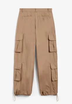 Freddy Pantaloni cargo baggy fit in popeline con quattro tasconi-Donna Pantaloni Cargo|Pantaloni Sportivi