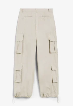 Freddy Pantaloni cargo baggy fit in popeline con quattro tasconi-Donna Pantaloni Cargo|Pantaloni Sportivi