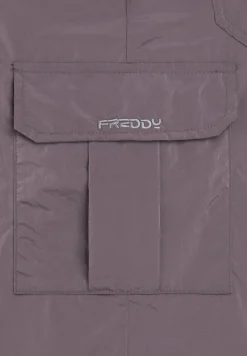 Freddy Pantaloni Cargo carrot fit in nylon navetta-Donna Pantaloni Cargo|Pantaloni Sportivi