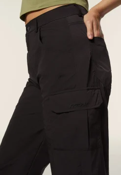 Freddy Pantaloni Cargo carrot fit in nylon navetta-Donna Pantaloni Cargo|Pantaloni Sportivi