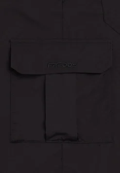 Freddy Pantaloni Cargo carrot fit in nylon navetta-Donna Pantaloni Cargo|Pantaloni Sportivi