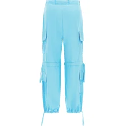 Freddy Pantaloni cargo con doppie tasche e coulisse intermedia-Donna Pantaloni Cargo|Pantaloni Sportivi
