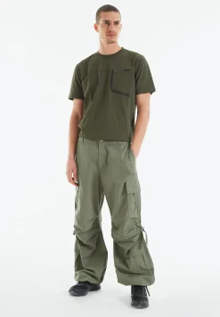 Freddy Pantaloni cargo con doppie tasche e coulisse intermedia-Donna Pantaloni Cargo|Pantaloni Sportivi