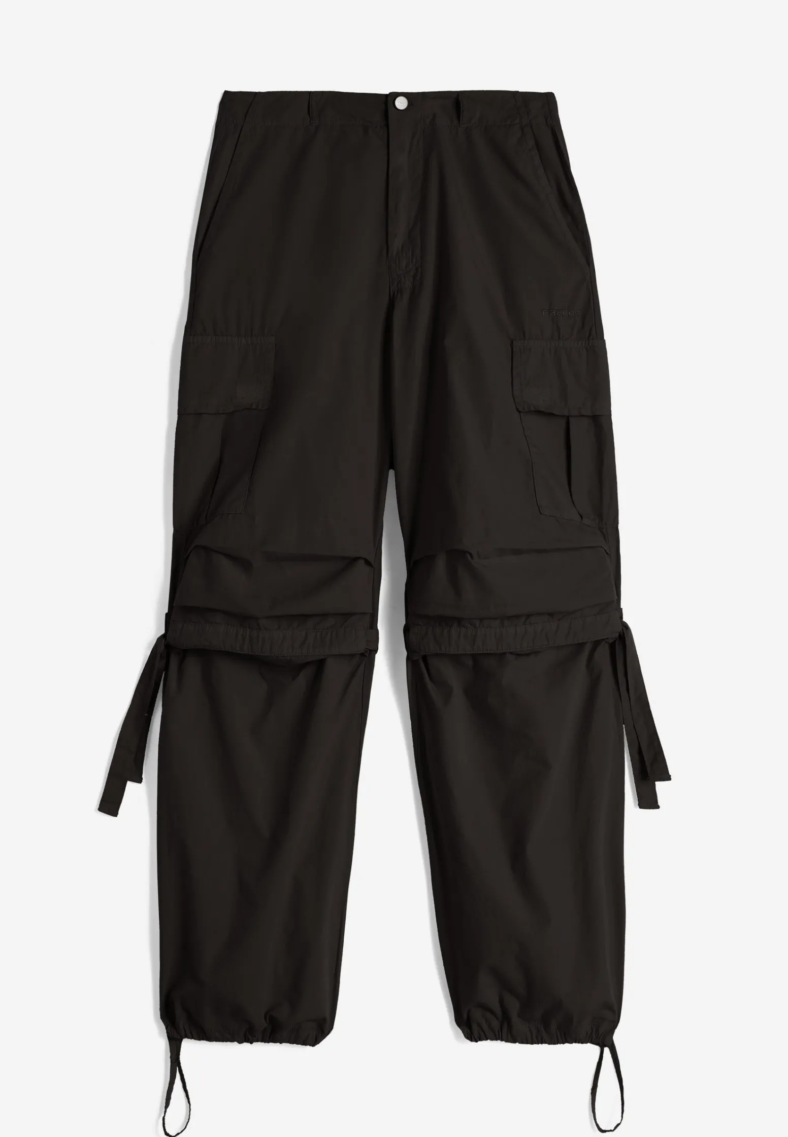 Freddy Pantaloni cargo da donna in tessuto popeline tinto capo-Donna Pantaloni Cargo|Tutti I Pantaloni