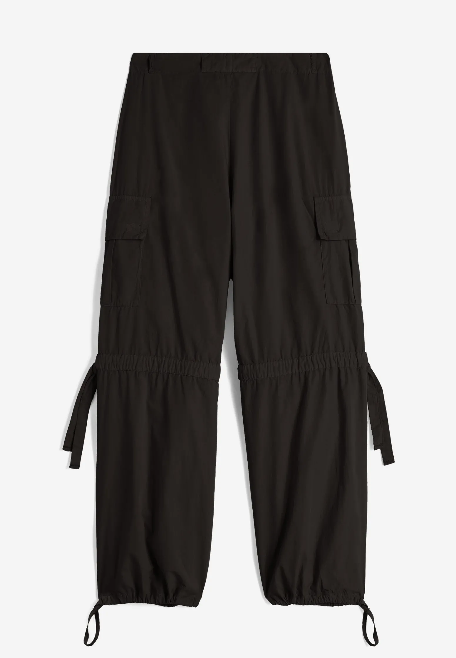 Freddy Pantaloni cargo da donna in tessuto popeline tinto capo-Donna Pantaloni Cargo|Tutti I Pantaloni