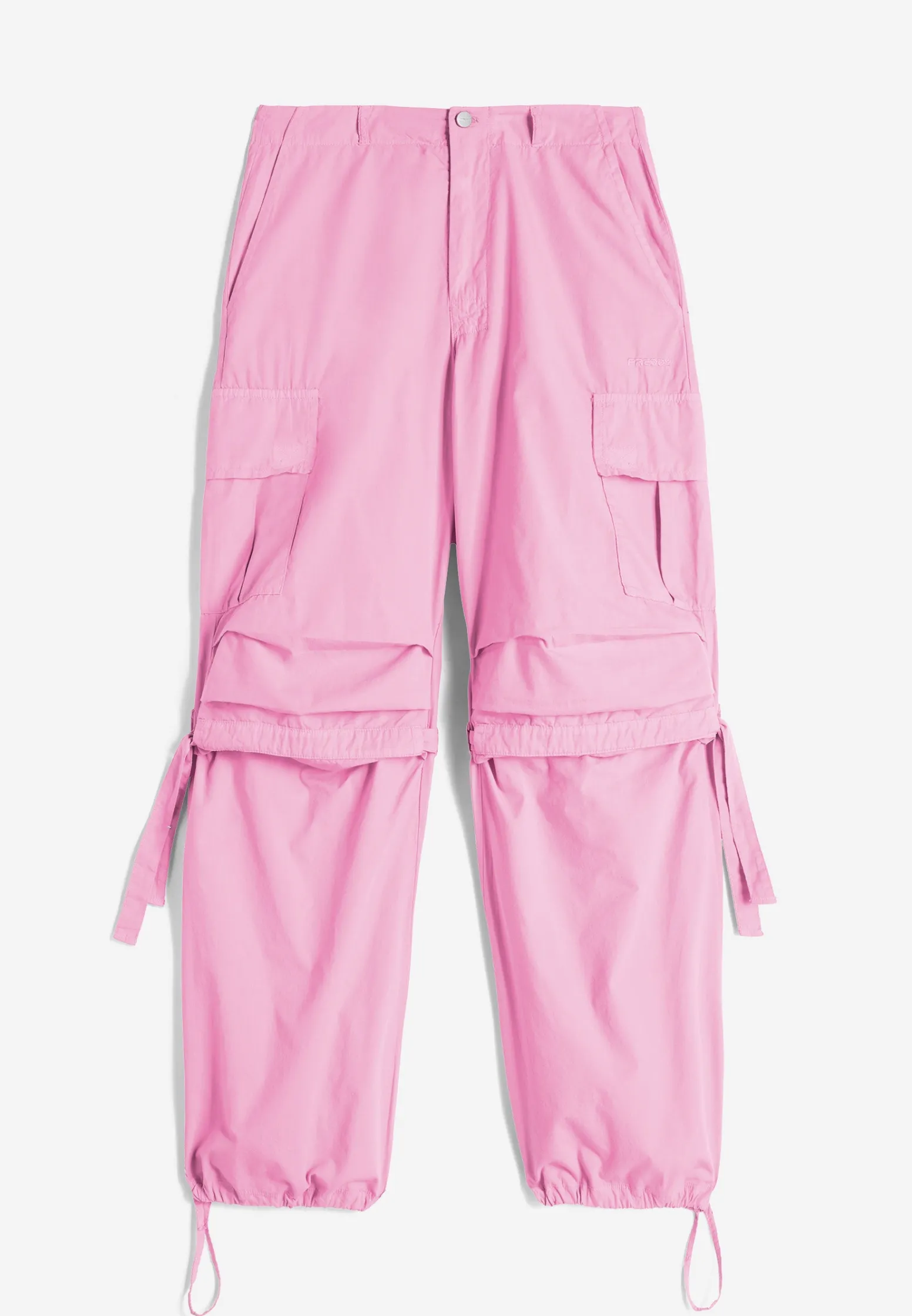 Freddy Pantaloni cargo da donna in tessuto popeline tinto capo-Donna Pantaloni Cargo|Tutti I Pantaloni