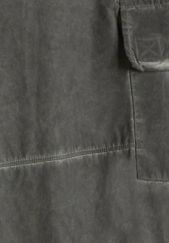 Freddy Pantaloni cargo in canvas tinto capo cold dyed-Donna Pantaloni Cargo|Pantaloni Sportivi