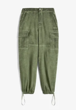 Freddy Pantaloni cargo in canvas tinto capo cold dyed-Donna Pantaloni Cargo|Pantaloni Sportivi