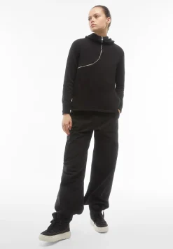 Freddy Pantaloni cargo in canvas tinto capo-Donna Pantaloni Cargo|Pantaloni Sportivi