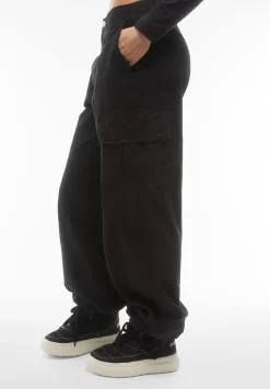 Freddy Pantaloni cargo in canvas tinto capo-Donna Pantaloni Cargo|Pantaloni Sportivi