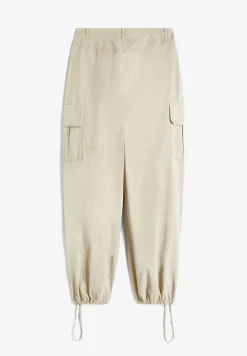 Freddy Pantaloni cargo in canvas tinto capo-Donna Pantaloni Cargo|Pantaloni Sportivi