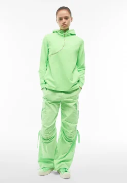 Freddy Pantaloni cargo in popeline con doppia coulisse-Donna Pantaloni Cargo|Pantaloni Sportivi