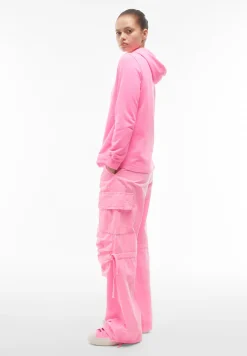 Freddy Pantaloni cargo in popeline con doppia coulisse-Donna Pantaloni Cargo|Pantaloni Sportivi