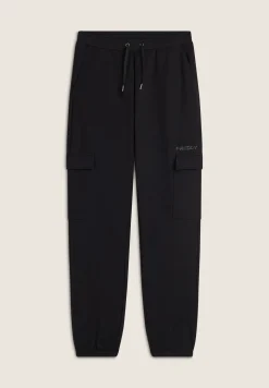 Freddy Pantaloni cargo regular fit da donna in felpa garzata-Donna Pilates|Ginnastica