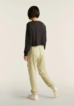 Freddy Pantaloni Cargo Regular Fit in French Terry-Donna Pantaloni Cargo|Pantaloni Sportivi