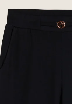 Freddy Pantaloni cargo wide leg in felpa di viscosa-Donna Pantaloni Cargo|Pantaloni Sportivi