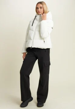 Freddy Pantaloni cargo wide leg tinta a freddo-Donna Pantaloni Sportivi