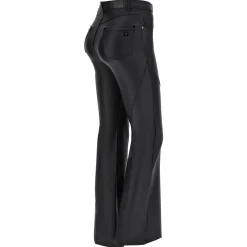 Freddy Pantaloni coated super flare con cuciture decorative-Donna Jeans E Pantaloni|Tutti I Pantaloni