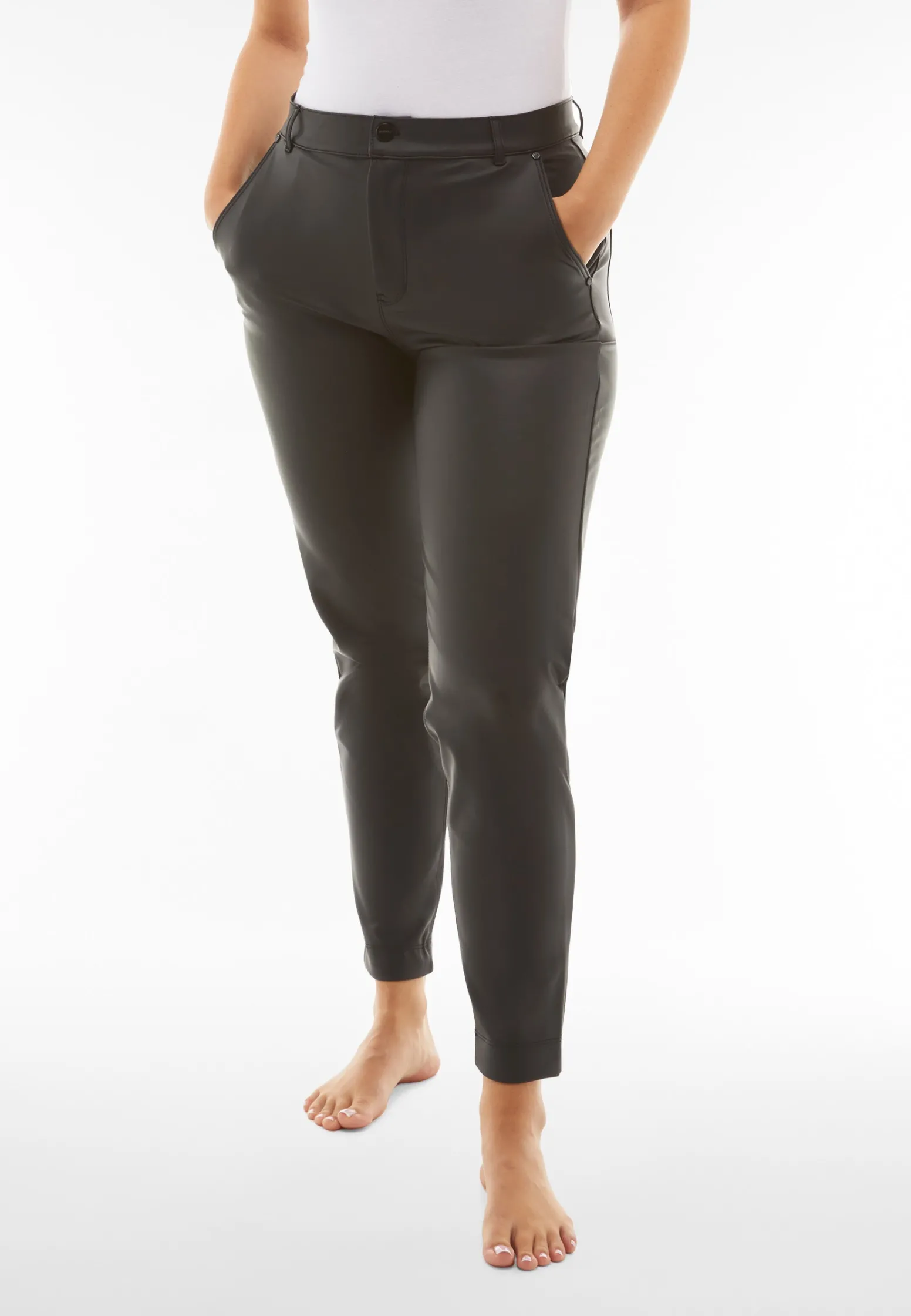 Freddy Pantaloni coated superskinny vita alta con tasche chino-Donna Jeans E Pantaloni|Tutti I Pantaloni