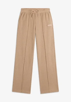 Freddy Pantaloni comfort fit da donna in tessuto jersey waffle-Donna Pantaloni Sportivi|Tutti I Pantaloni