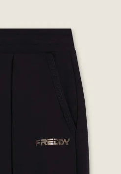 Freddy Pantaloni con dettaglio logato e fondo dritto-Donna Pilates|Ginnastica