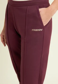 Freddy Pantaloni con dettaglio logato e fondo dritto-Donna Pilates|Ginnastica