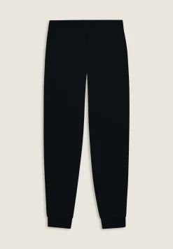 Freddy Pantaloni con fondo a costina e bande logate-Donna Pilates|Ginnastica