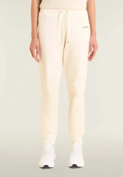 Freddy Pantaloni con fondo a costina e bande logate-Donna Pilates|Ginnastica