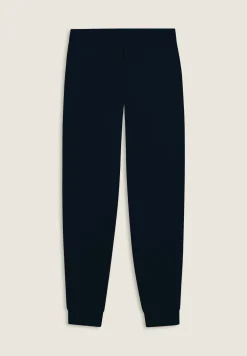 Freddy Pantaloni con fondo a costina e bande logate-Donna Pilates|Ginnastica