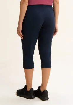 Freddy Pantaloni corsaro in jersey con logo perline-Donna Padel|Pilates