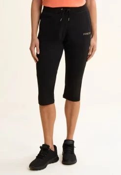 Freddy Pantaloni corsaro in jersey con logo perline-Donna Padel|Pilates