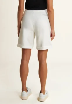 Freddy Pantaloni corti con Risvolto e Logo Strass-Donna Shorts