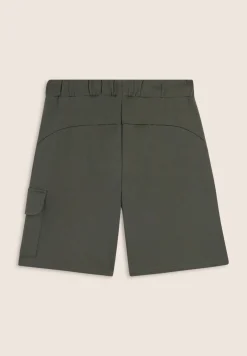 Freddy Pantaloni corti in Cotone con Tasca Cargo singola-Uomo Shorts E Bermuda