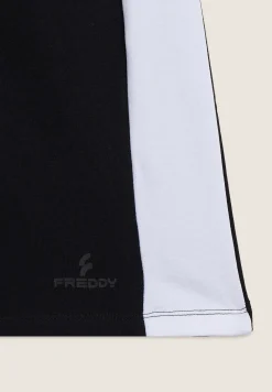 Freddy Pantaloni corti in French Terry con Dettagli a Contrasto-Uomo Shorts E Bermuda