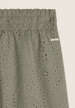 Freddy Pantaloni corti in mussola con dettagli Sangallo-Donna Shorts|Tutti I Pantaloni