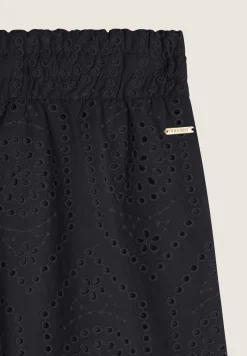 Freddy Pantaloni corti in mussola con dettagli Sangallo-Donna Shorts|Tutti I Pantaloni